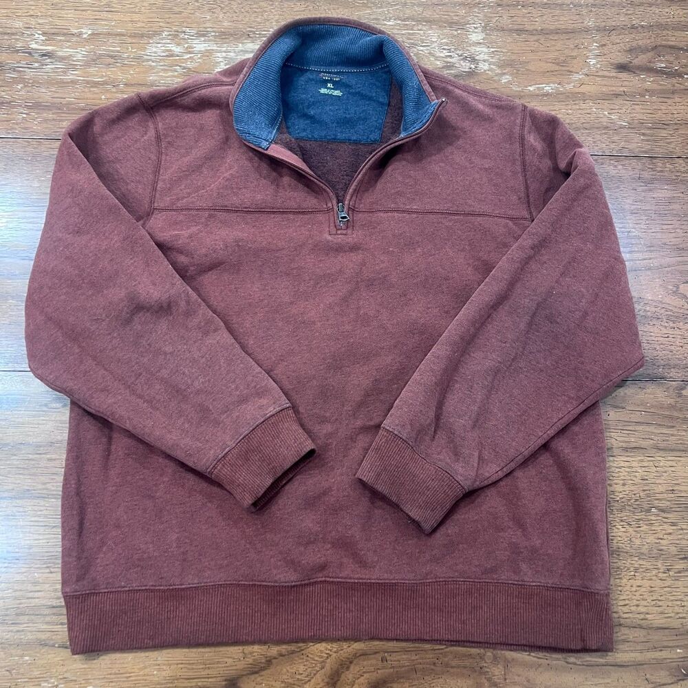 Arrow 1851 Men's 1/4-Zip Pullover Fleece Sweater, Size XL